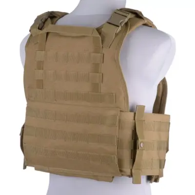 Kamizelka taktyczna typu Plate Carrier - tan OD-G-GFT-18-018406-00 asgbox.pl Kamizelka taktyczna typu Plate Carrier - tan OD-G-GFT-18-018406-00 asgbox.pl
