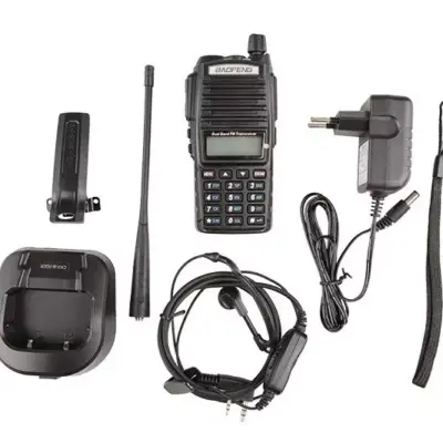 Ręczna, dwukanałowa radiostacja Baofeng UV-82 (VHF / UHF) OD-G-BAO-31-011466-00 asgbox.pl