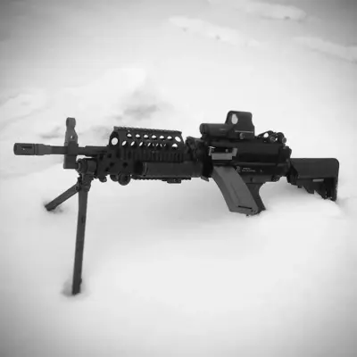 Replika ręcznego karabinu maszynowego MK46 S.P.W. OD-G-CLA-01-011145-00 asgbox.pl