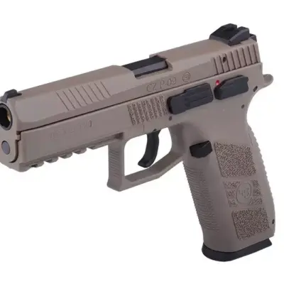 Replika pistoletu CZ P-09 - dark earth OD-G-ASG-02-010562-00 asgbox.pl