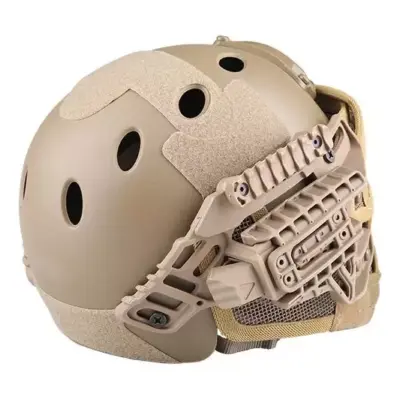 Replika kasku FAST PJ G4 System z osłoną twarzy - Coyote OD-G-EME-21-016948-00 asgbox.pl Replika kasku FAST PJ G4 System z osłoną twarzy - Coyote OD-G-EME-21-016948-00 asgbox.pl