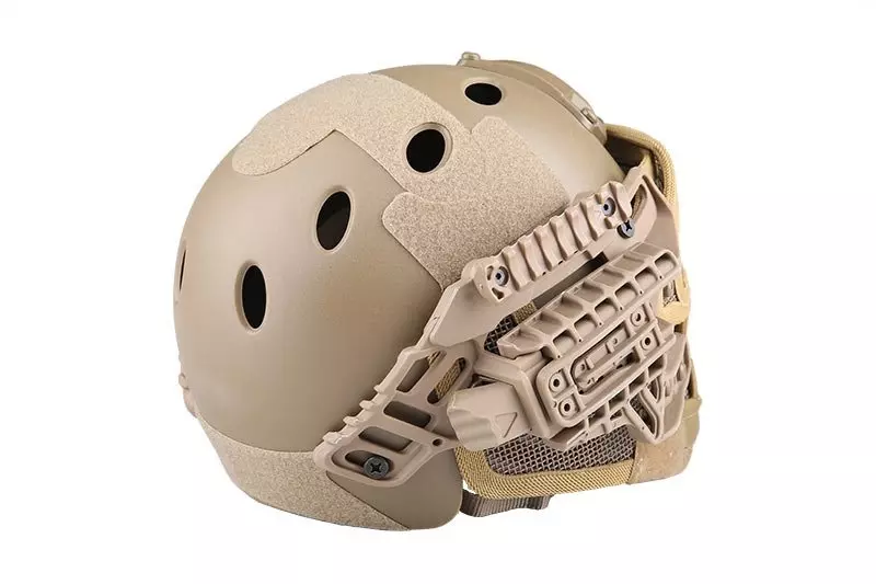 Replika kasku FAST PJ G4 System z osłoną twarzy - Coyote OD-G-EME-21-016948-00 asgbox.pl Replika kasku FAST PJ G4 System z osłoną twarzy - Coyote - obrazek 6