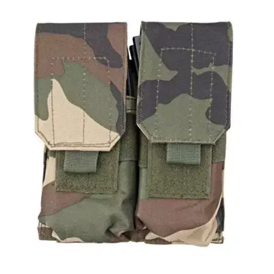 Podwójna ładownica na magazynki M4/M16 - woodland OD-G-GFT-19-000615-00 asgbox.pl