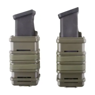 Podwójna ładownica Open III (S) na magazynki pistoletowe - oliwkowa OD-G-PRI-19-017417-00 asgbox.pl