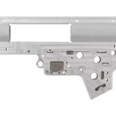 Dwudzielny, wzmocniony szkielet gearboxa v.2 z systemem QSC z komorą hop-up OD-G-RET-08-012105-00 asgbox.pl Dwudzielny, wzmocniony szkielet gearboxa v.2 z systemem QSC z komorą hop-up OD-G-RET-08-012105-00 asgbox.pl