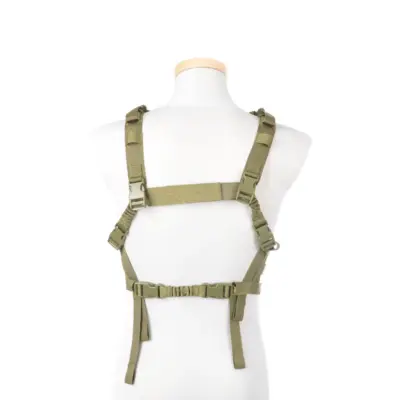 Kamizelka taktyczna Chest Rig typu Low Profile - Oliwkowa OD-G-GFT-18-013407-00 asgbox.pl