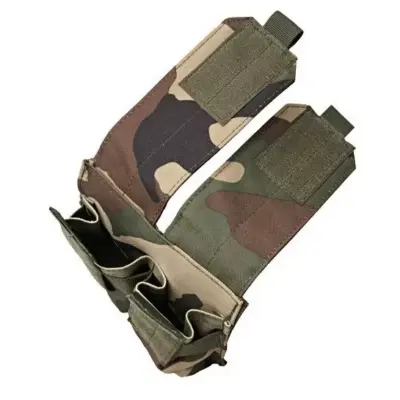 Podwójna ładownica na magazynki M4/M16 - woodland OD-G-GFT-19-000615-00 asgbox.pl