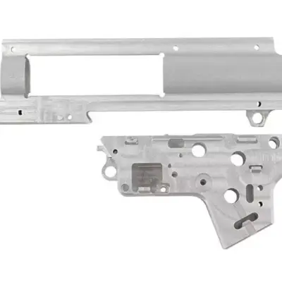 Dwudzielny, wzmocniony szkielet gearboxa v.2 z systemem QSC z komorą hop-up OD-G-RET-08-012105-00 asgbox.pl Dwudzielny, wzmocniony szkielet gearboxa v.2 z systemem QSC z komorą hop-up OD-G-RET-08-012105-00 asgbox.pl