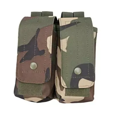 Podwójna ładownica na magazynki typu AK - woodland OD-G-GFT-19-003578-00 asgbox.pl