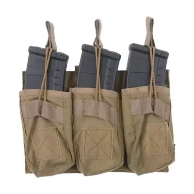 Potrójna ładownica OPEN na magazynki AK - tan OD-G-PRI-19-019436-00 asgbox.pl