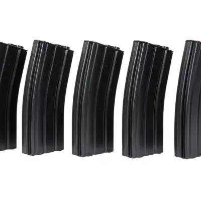 Zestaw 5 magazynków real-cap 30 kulek do M4/M16 - czarny OD-G-SPE-05-005269-00 asgbox.pl