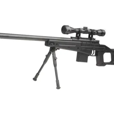 Replika karabinu snajperskiego MB4408D - z lunetą i dwójnogiem OD-G-WEL-03-006025-00 asgbox.pl