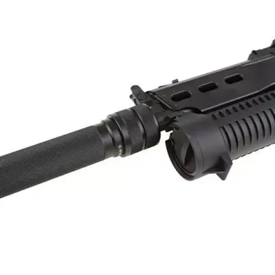 Replika pistoletu maszynowego PP-19 Bizon z tłumikiem i kolimatorem OD-G-CYM-01-009116-00 asgbox.pl