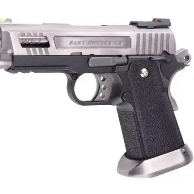 Replika pistoletu Hi-Capa 3.8 Force "Velociraptor" - srebrna OD-G-WET-02-010301-00 asgbox.pl