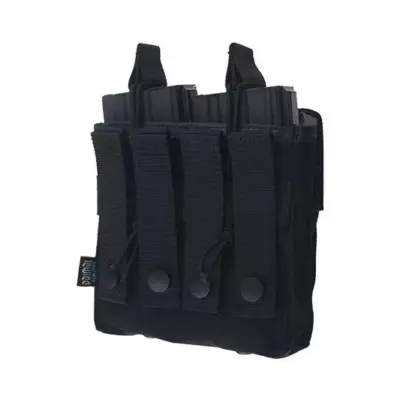 Podwójna ładownica Open Top 2+2 - czarna OD-G-PRI-19-021077-00 asgbox.pl