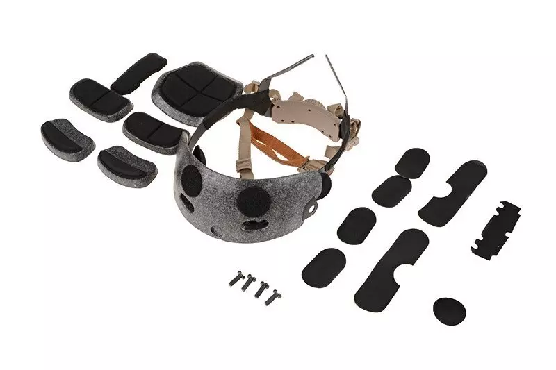 Fasunek i zawieszenie do kasków typu OPS CORE ACH - tan OD-G-FMA-21-008631-00 asgbox.pl asgbox.pl - Fasunek i zawieszenie do kasków typu OPS CORE ACH - tan