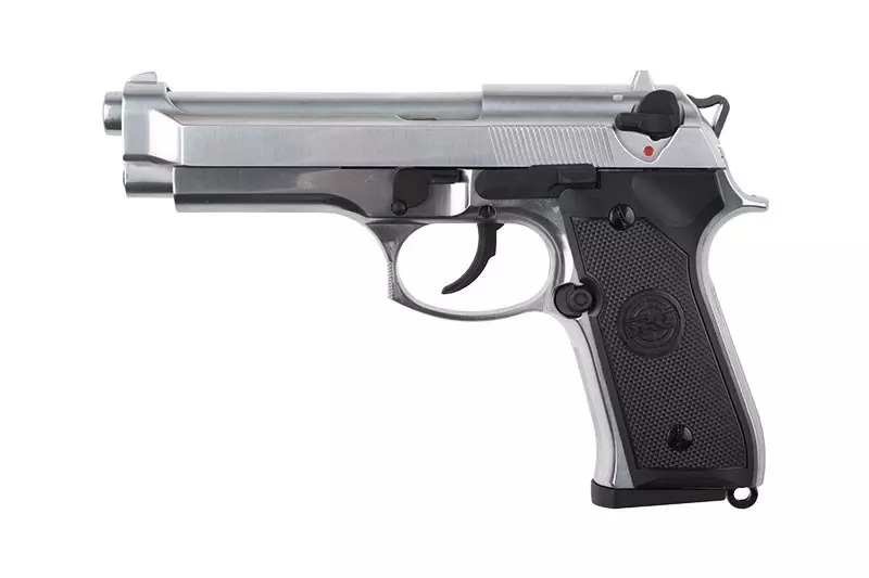 Replika pistoletu SR92 - Srebrny OD-G-SRC-02-002226-00 asgbox.pl Replika pistoletu SR92 - Srebrny - obrazek 6