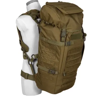 Duży plecak transportowy - oliwkowy OD-G-GFT-20-022026-00 asgbox.pl