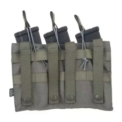 Potrójna ładownica OPEN na magazynki AK - ranger green OD-G-PRI-19-019437-00 asgbox.pl