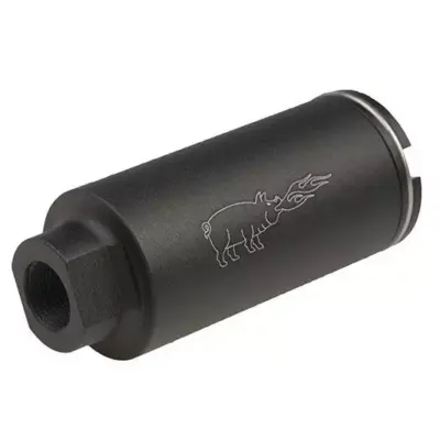 asgbox.pl - Tłumik płomienia / koncentrator gazów wylotowych Skull Frog - Czarny