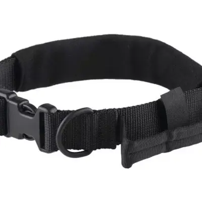 Taktyczna obroża dla psa - czarna OD-G-PRI-34-017450-00 asgbox.pl