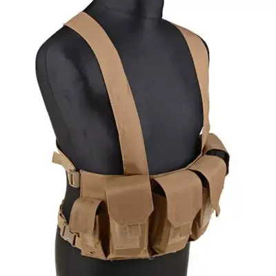 Kamizelka taktyczna typu Chest Rig - tan OD-G-GFT-18-007966-00 asgbox.pl