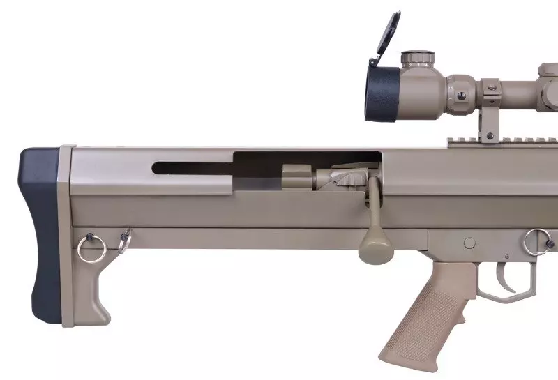 Replika karabinu snajperskiego SW-01 (z lunetą) - tan OD-G-SWL-03-011984-00 asgbox.pl Replika karabinu snajperskiego SW-01 (z lunetą) - tan - obrazek 8
