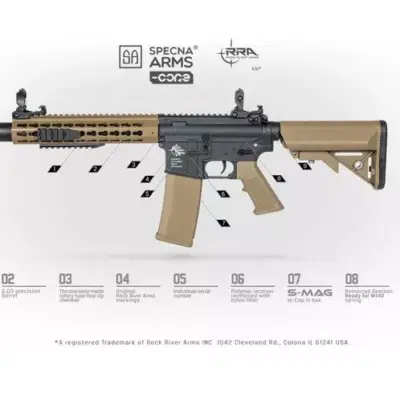Replika karabinka SA-C18 CORE™ - Half-Tan OD-G-SPE-01-021866-00 asgbox.pl Replika karabinka SA-C18 CORE™ - Half-Tan OD-G-SPE-01-021866-00 asgbox.pl