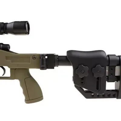 Replika karabinu snajperskiego MB4411D - z lunetą i dwójnogiem - oliwkowa OD-G-WEL-03-008120-00 asgbox.pl