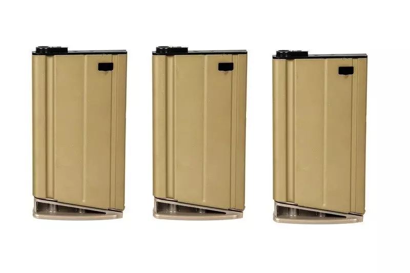 Zestaw 3 magazynków mid-cap 160 kulek do replik SCAR H - tan OD-G-VFC-05-020461-00 asgbox.pl Zestaw 3 magazynków mid-cap 160 kulek do replik SCAR H - tan - obrazek 3