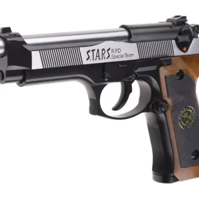 Replika pistoletu Samurai Edge Standard V2. M9 Full Auto - czarno/srebrna OD-G-WET-02-019792-00 asgbox.pl