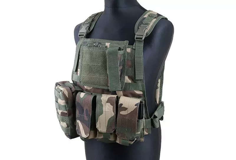 Kamizelka taktyczna typu MBSS Plate Carrier - US Woodland OD-G-GFT-18-000362-00 asgbox.pl Kamizelka taktyczna typu MBSS Plate Carrier - US Woodland - obrazek 4