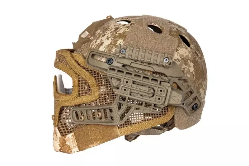 Replika kasku FAST PJ G4 System z osłoną twarzy - Desert OD-G-EME-21-021510-00 asgbox.pl Replika kasku FAST PJ G4 System z osłoną twarzy - Desert - obrazek 6