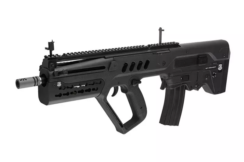 Replika karabinka T21 Flat Top KeyMod (Professional version) - czarna OD-G-SIT-01-017977-00 asgbox.pl Replika karabinka T21 Flat Top KeyMod (Professional version) - czarna - obrazek 3