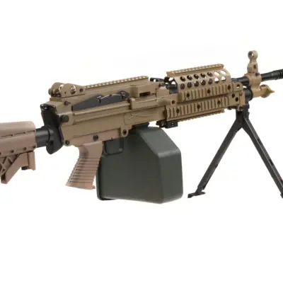 Replika karabinu maszynowego H.M.G. MK46 - tan OD-G-AIK-01-013393-00 asgbox.pl