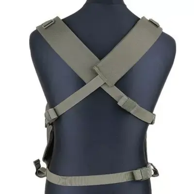 Kamizelka taktyczna typu Chest Rig - oliwkowa OD-G-GFT-18-000927-00 asgbox.pl