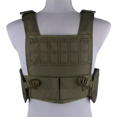 Lekka kamizelka taktyczna Laser-Cut - oliwkowa OD-G-PRI-18-019451-00 asgbox.pl