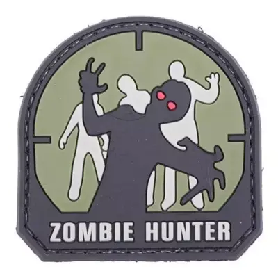 asgbox.pl - Naszywka 3D – Zombie Hunter - olive