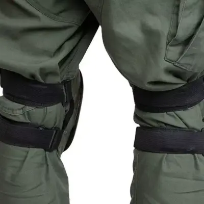 Zestaw ochraniaczy na kolana - oliwkowe OD-G-GFT-27-000950-00 asgbox.pl