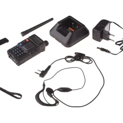 Ręczna, dwukanałowa radiostacja Baofeng UV-5RTP - krótka bateria (VHF / UHF) OD-G-BAO-31-019966-00 asgbox.pl Ręczna, dwukanałowa radiostacja Baofeng UV-5RTP - krótka bateria (VHF / UHF) OD-G-BAO-31-019966-00 asgbox.pl