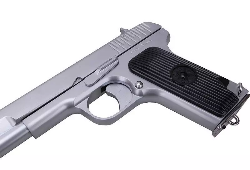 Replika gazowa pistoletu SR-33 - srebrny LIMITED EDITION OD-G-SRC-02-004715-00 asgbox.pl Replika gazowa pistoletu SR-33 - srebrny LIMITED EDITION - obrazek 7