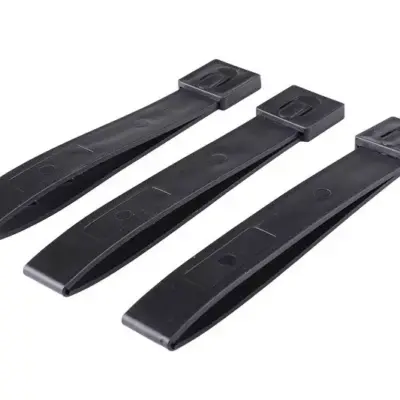 Alternative view of Zestaw 3 montaży molle (5) - czarny