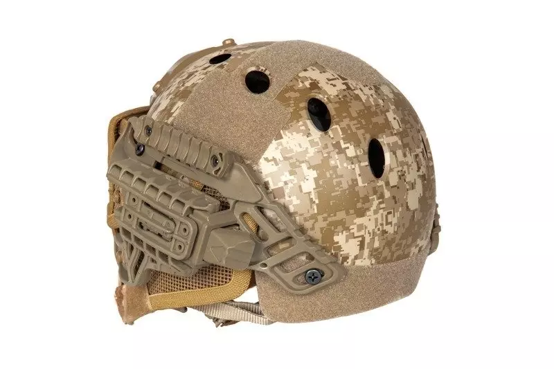 Replika kasku FAST PJ G4 System z osłoną twarzy - Desert OD-G-EME-21-021510-00 asgbox.pl Replika kasku FAST PJ G4 System z osłoną twarzy - Desert - obrazek 7