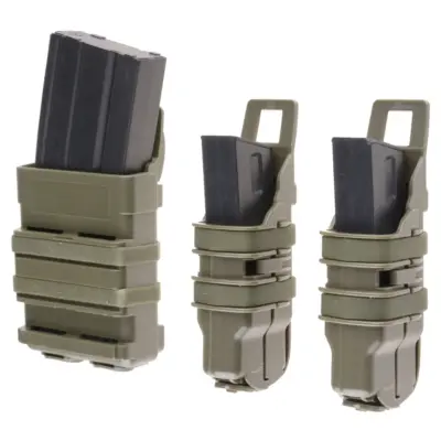 Zestaw ładownic Open III (2 XS+1 M) na magazynki pistoletowe + 5,56 - oliwkowy OD-G-PRI-19-017423-00 asgbox.pl