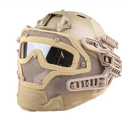 Replika kasku FAST PJ G4 System z osłoną twarzy - Coyote OD-G-EME-21-016948-00 asgbox.pl Replika kasku FAST PJ G4 System z osłoną twarzy - Coyote OD-G-EME-21-016948-00 asgbox.pl