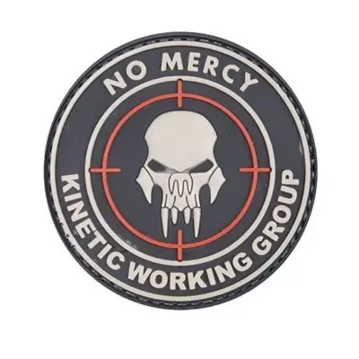 Alternative view of Naszywka 3D - NO MERCY – KINETIC WORKING GROUP - Black