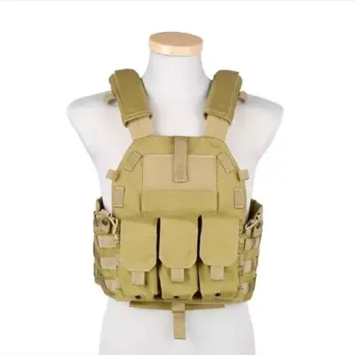 Kamizelka Taktyczna typu 94K Plate Carrier M4 - Khaki OD-G-EME-18-016934-00 asgbox.pl
