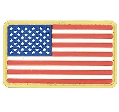 Alternative view of Naszywka 3D - Flaga US