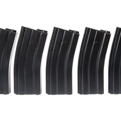 Zestaw 5 magazynków real-cap 30 kulek do M4/M16 - czarny OD-G-SPE-05-005269-00 asgbox.pl