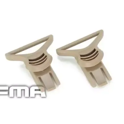 Alternative view of Klipsy do montażu gogli (36mm) - dark earth